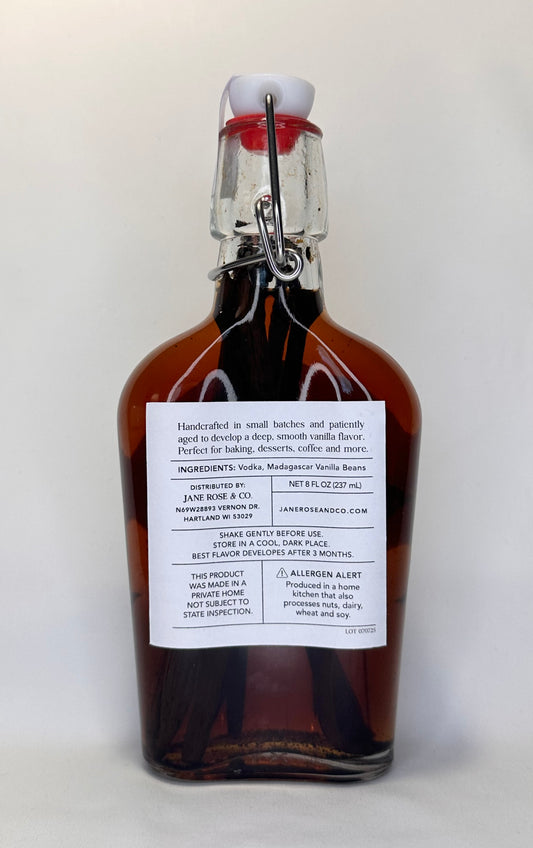 Premium Vanilla Extract - 8oz