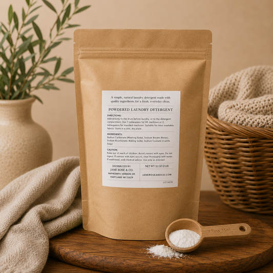 Powdered Laundry Detergent