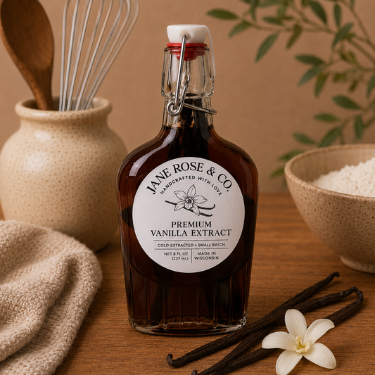 Premium Vanilla Extract - 8oz
