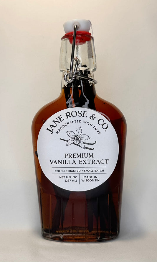Premium Vanilla Extract - 8oz