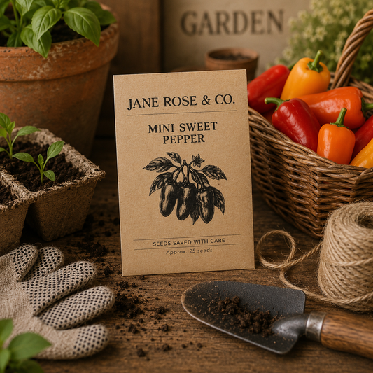 Seed Packet - Mini Sweet Pepper