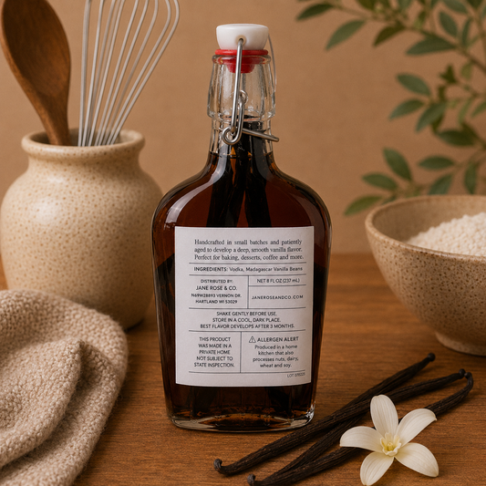 Premium Vanilla Extract - 8oz