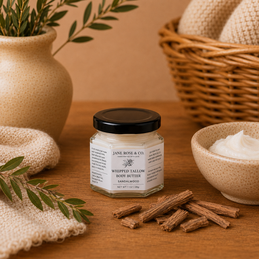 Whipped Tallow • Travel Size - Sandalwood