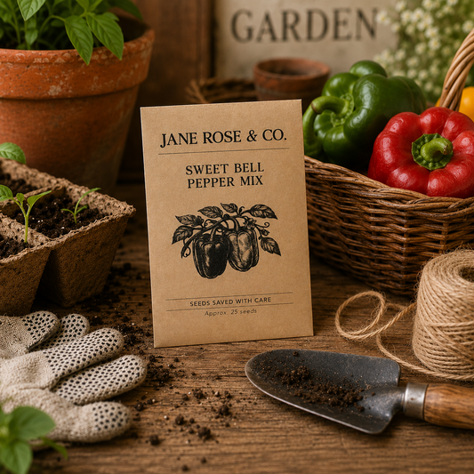 Seed Packet - Sweet Bell Pepper Mix