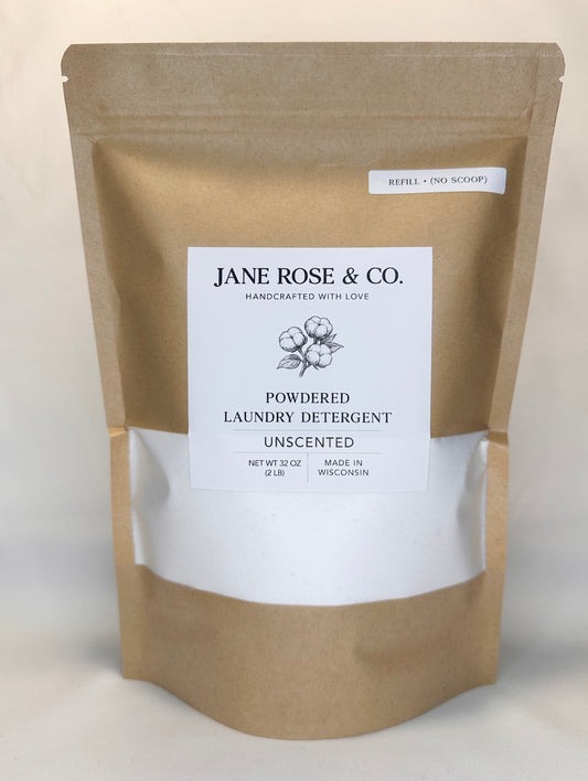Powdered Laundry Detergent - Refill (No Scoop)
