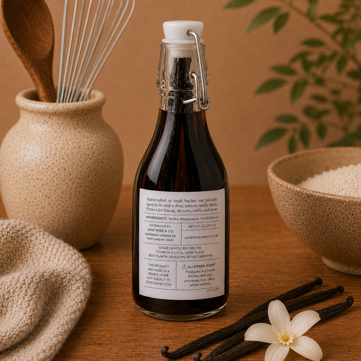 Premium Vanilla Extract - 5oz