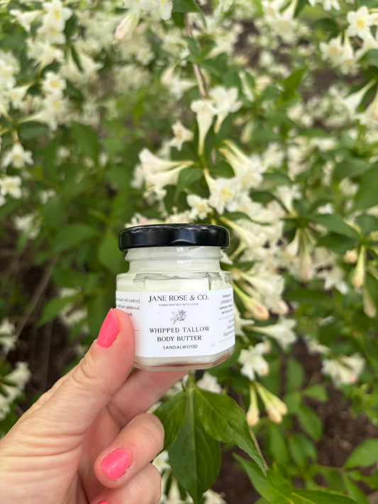 Whipped Tallow Travel Size - Sandalwood